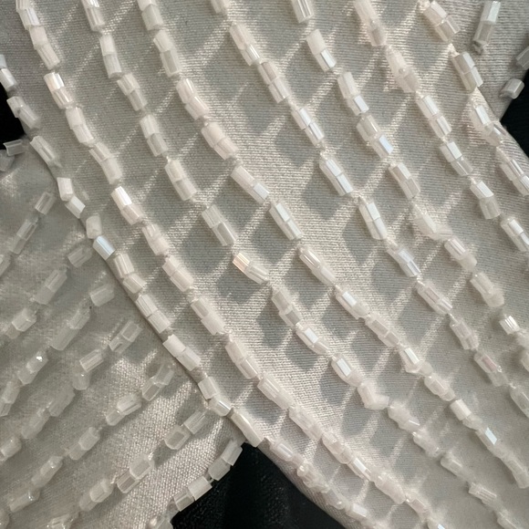 Full length gown, black, white accents - Picture 4 of 9